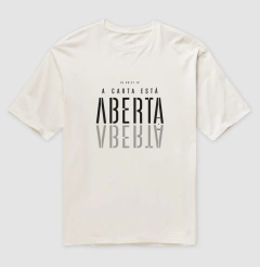 A carta está aberta. Oversized - comprar online