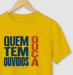 Quem tem ouvidos, ouça.