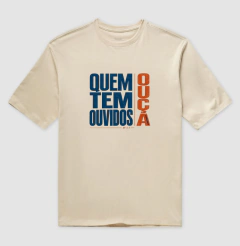 Quem tem ouvidos, ouça I Oversized - Verso & Verso