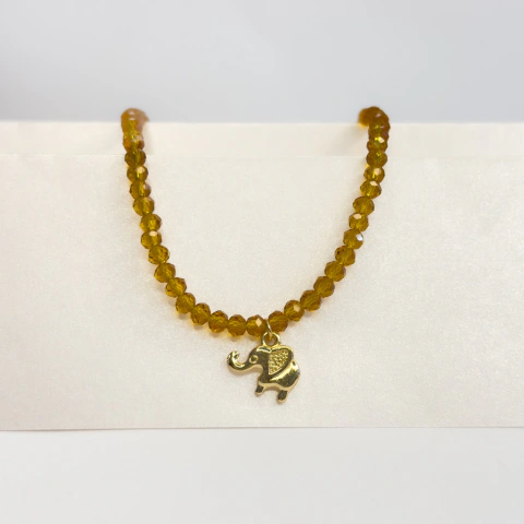 Collar Elefante Dorado