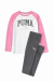 CONJUNTO MENINA PUMA CAMISETA CINZA LEGGING CHUMBO - comprar online