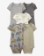 KIT 5 BODYS CARTERS MANGA CURTA CHUMBO ANIMAIS