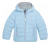 JAQUETA INFANTIL MENINA GERRY AZUL CLARO FORRADA
