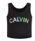 Conjunto Infantil Menina 2 Peças Calvin Klein Regata Preta - comprar online