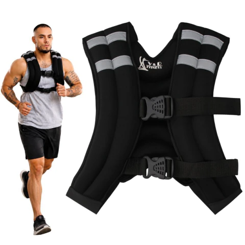 Chaleco Lastrado 8kg, V&D Fitness, entrenamiento funcional, crossfit, correr, calistenia o correr