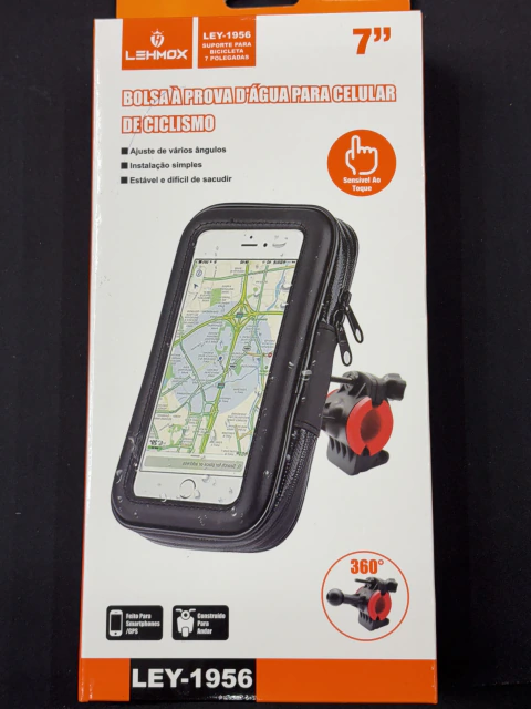 Bolsa à Prova d'Água para Celular de Ciclismo (Modelo LEY-1956 - Lehmox)