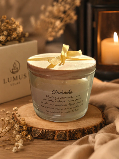 Lembrancinha Vela Aromática | Coleção Pequenos Encantos | Lumus Velas