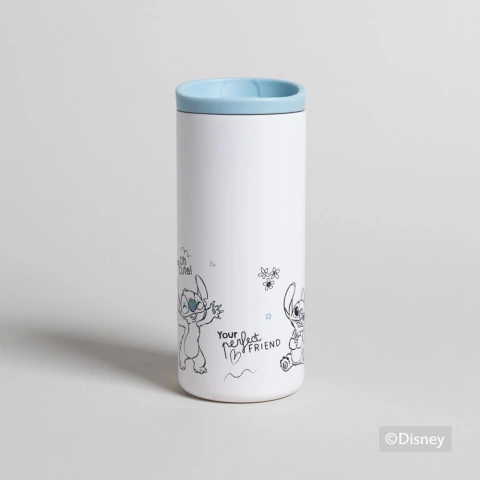 Vaso Térmico Disney Stitch Bbf Mood 450 Ml