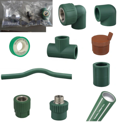 Kit Combo Instalación Agua Baño Fusión 20mm Ducha Embutir