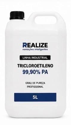 Tricloroetileno 99% – Realize Remoções Inteligentes – Grau Industrial – 500 ML.
