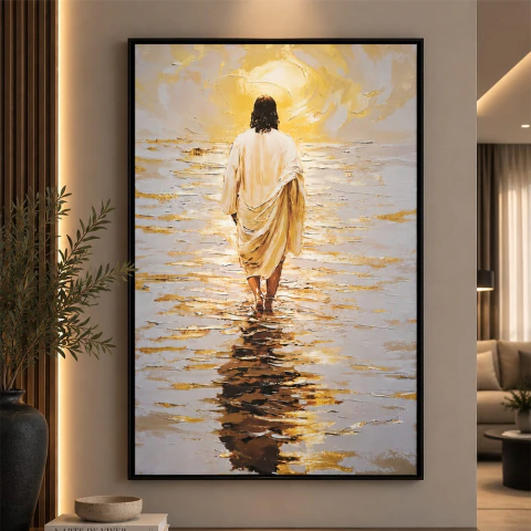 Quadro Jesus Cristo – Caminho Sobre as Águas