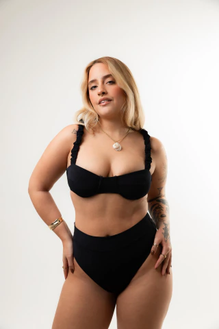 Biquíni Lola Hotpants Preto