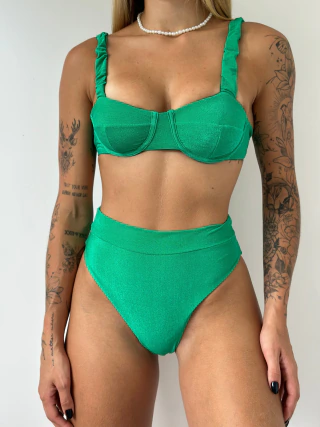 Biquíni Lola Hotpants Verde Bandeira