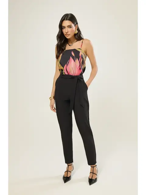 Blusa Alça Estampa Exclusiva