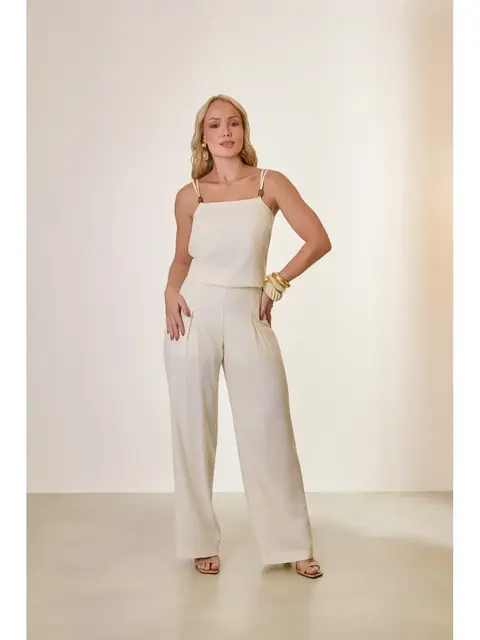 Blusa de Alças Duplas