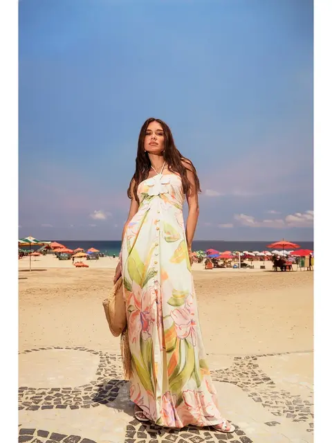 Vestido Longo 2 Em 1