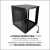Kit Mini Rack 19 12u 470mm 2 Bandejas Régua 8 Tomadas Preto - comprar online