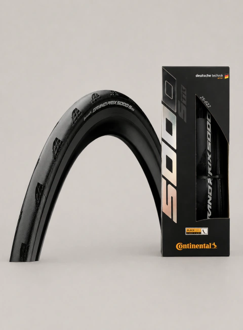 Continental Gp5000 S Tr 700x30 Pneu Tubeless Road - Preto Preto