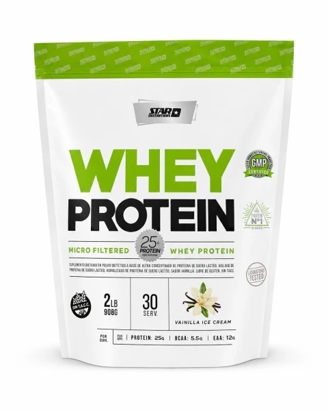 STAR NUTRITION WHEY PROTEIN VANILLA ICE CREAM