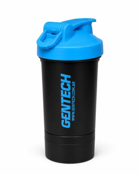 GENTECH SHAKER NEGRO ANTIGRUMOS 500 CC