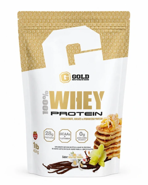 GOLD NUTRITION 100% WHEY PROTEIN VANILLA