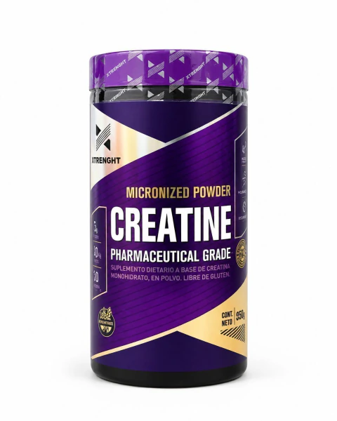 XTRENGHT CREATINE MICRONIZED POWDER PHARMACEUTICAL GRADE 250g.
