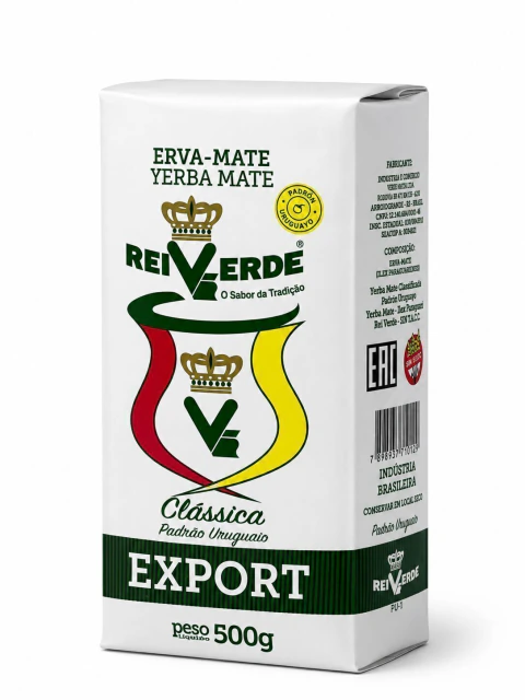 YERBA REI VERDE CLÁSSICA EXPORT 500 GRAMOS