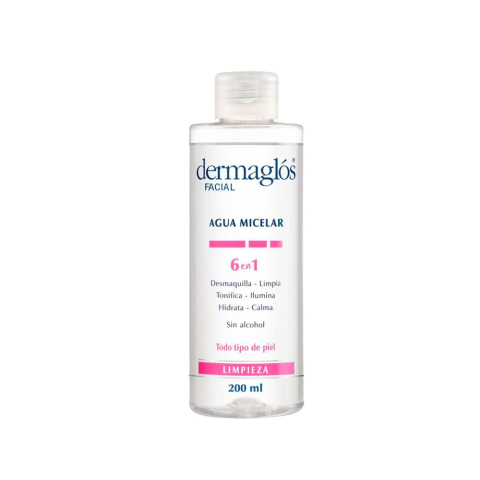 DERMAGLOS AGUA MICELAR 6 EN 1 TODO TIPO DE PIEL 200ML