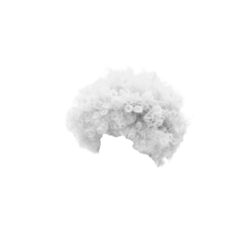 Peluca Argentina Blanca x1