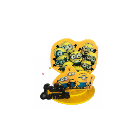 Adorno para torta Minions Goma Eva