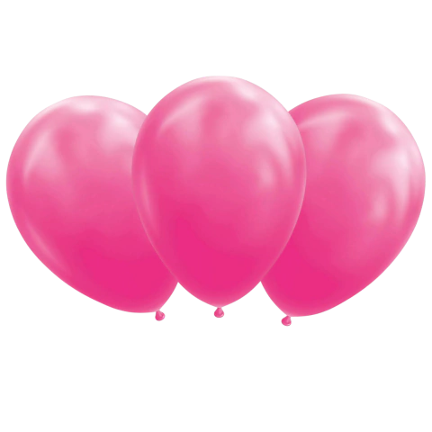 Globo Tuky Perlado 9″ Rosa x50u