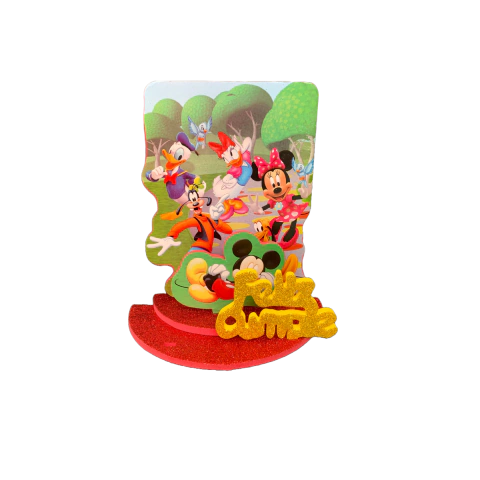 Adorno para torta Mickey Goma Eva