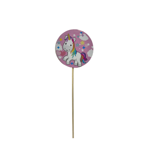 Pinche de torta de Unicornio x5u.