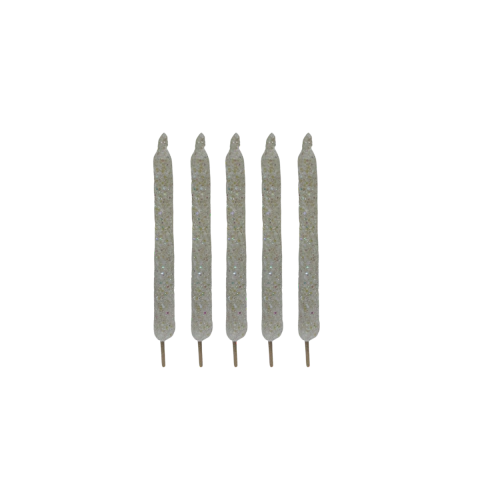 Velas Corta Blanco X 5 Unidades