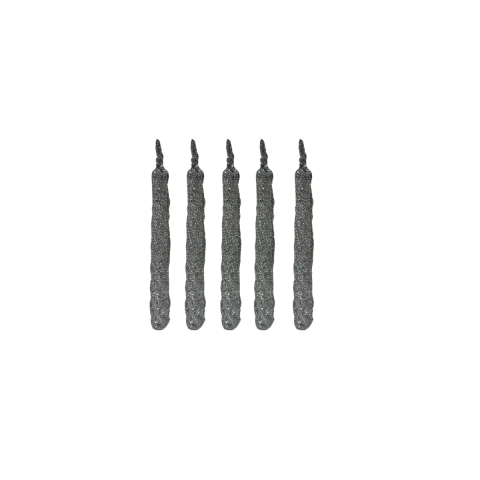 Velas Corta Plata X 5 Unidades