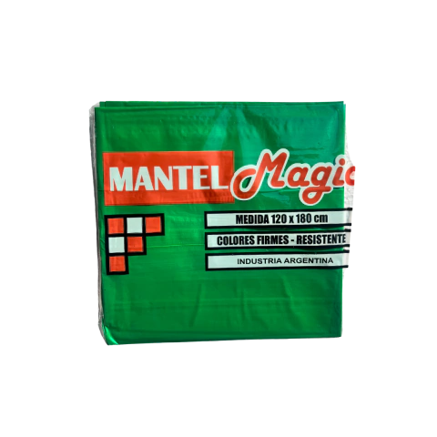 Mantel Liso Verde Oscuro 120cm x 180cm