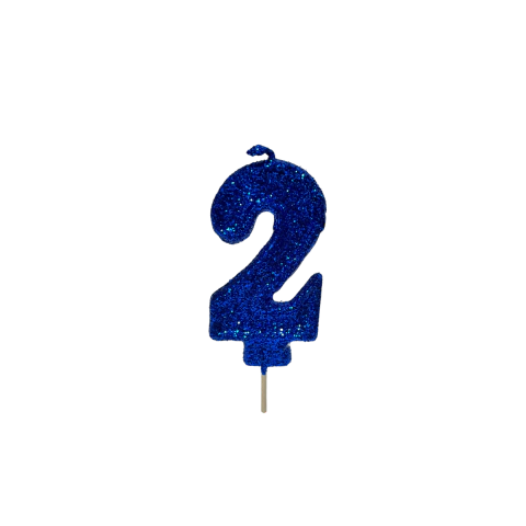 Vela Numero 2 Gibre Azul