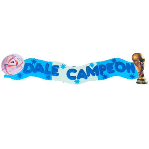 Cartel de Dale Campeon Argentina