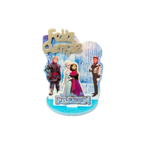 Adorno para torta Frozen Goma Eva