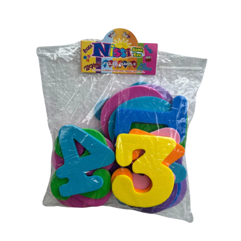 Numeros Grandes De 9cm x30u