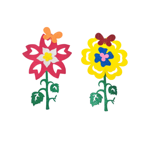 Pack de 2 Flores Grandes con Tallo