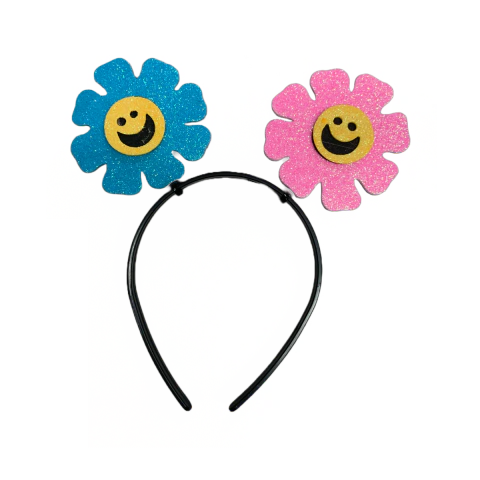 Vincha de Flores x1u.