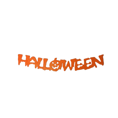 Cartel Goma Eva Frase Halloween x3