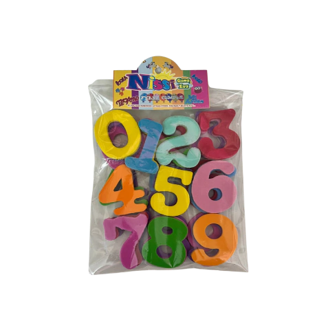 Numeros Chicos De 5cm x30u