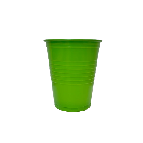 Vaso Verde Claro Descartable Plastico 180cm3 X 25u