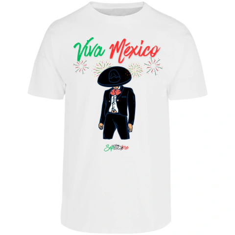Playera VM Charro - Cuello Redondo Caballero