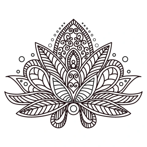 Vinilo Zen Flor de Loto