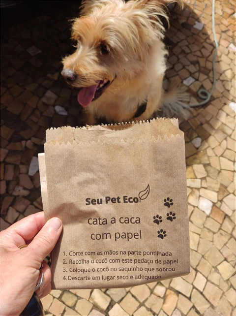 SAQUINHOS DE COLETAR AS FEZES DO PET