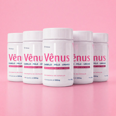 Vênus · Kit 5 Potes · 150 dias de uso