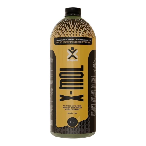 X-Mol Lava Auto Desengraxante Concentrado 1,5L Xshine